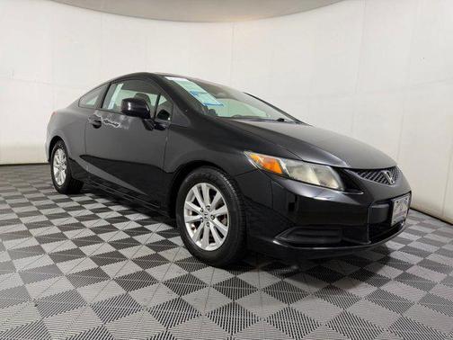 Crystal Black Pearl 2012 Honda Civic EX