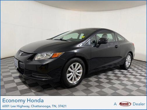 Crystal Black Pearl 2012 Honda Civic EX