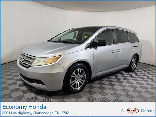 Alabaster Silver Metallic 2012 Honda Odyssey EX-L