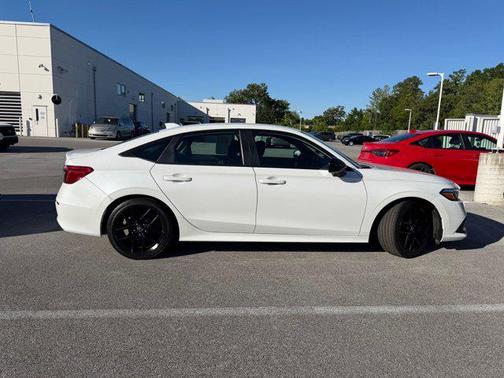 Platinum White Pearl 2023 Honda Civic Sport