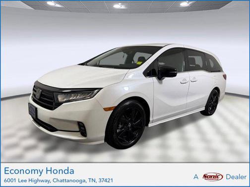 Platinum White Pearl 2024 Honda Odyssey Sport