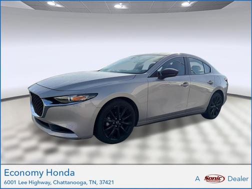 Platinum Quartz Metallic 2024 Mazda Mazda3 2.5 S Select Sport