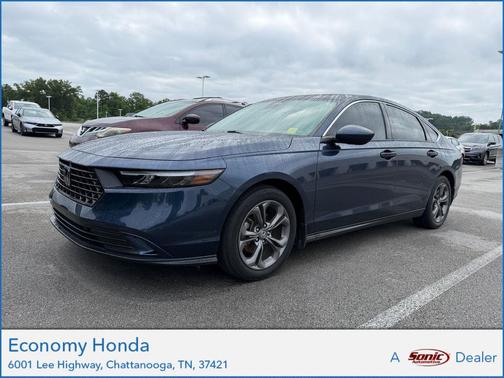 Canyon River Blue Metallic 2023 Honda Accord EX