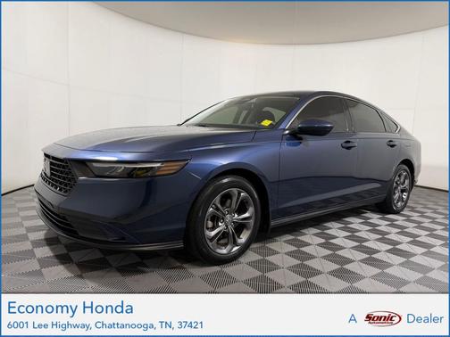Canyon River Blue Metallic 2023 Honda Accord EX