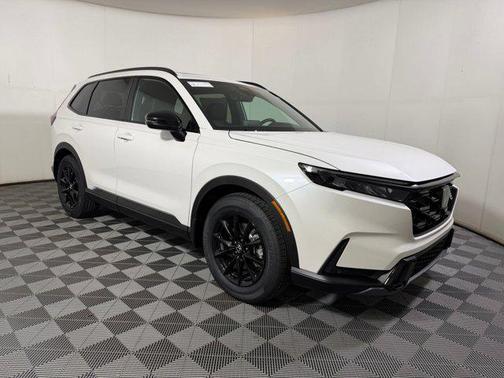 Platinum White Pearl 2026 Honda CR-V Hybrid Sport-L FWD