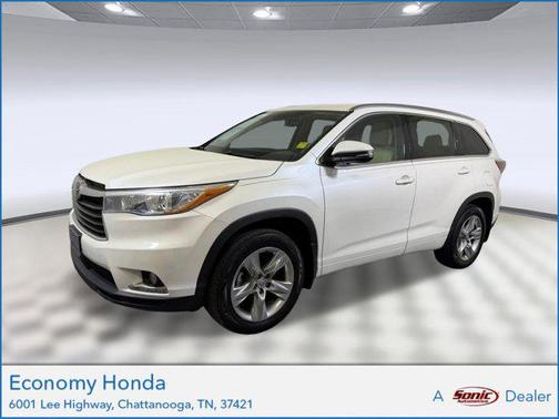 Blizzard Pearl 2015 Toyota Highlander Limited