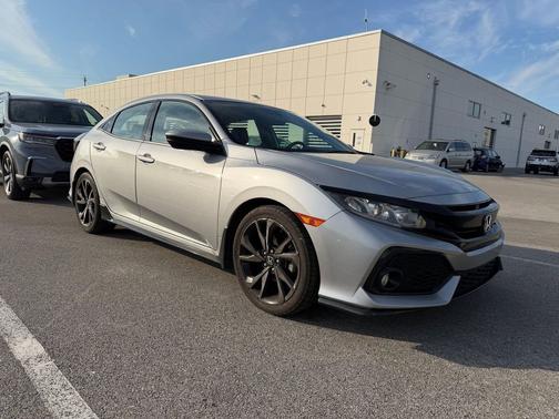 Lunar Silver Metallic 2017 Honda Civic Sport