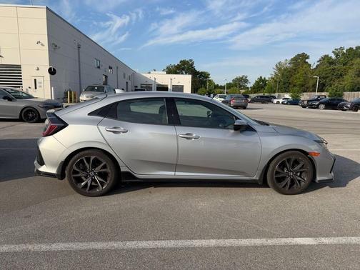 Lunar Silver Metallic 2017 Honda Civic Sport