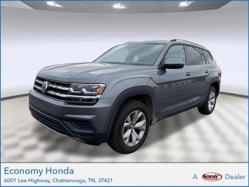 Platinum Gray Metallic 2019 Volkswagen Atlas 2.0T S