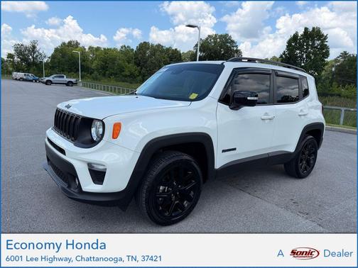 Alpine White Clearcoat 2023 Jeep Renegade Altitude