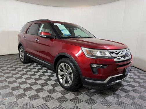 RUBY RED METALLIC TINTED CC 2018 Ford Explorer Limited