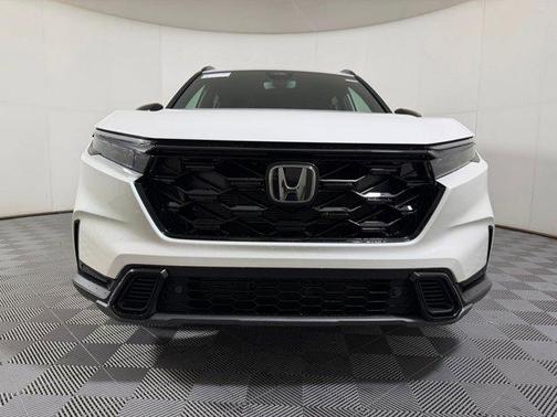 Platinum White Pearl 2026 Honda CR-V Hybrid Sport-L FWD
