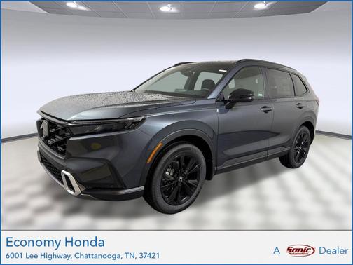 Meteorite Gray Metallic 2026 Honda CR-V Hybrid Sport Touring AWD