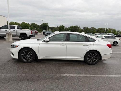 Platinum White Pearl 2021 Honda Accord EX-L 1.5T