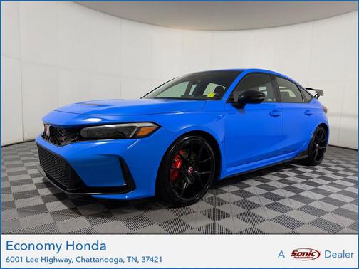 Boost Blue Pearl 2025 Honda Civic Type R Manual