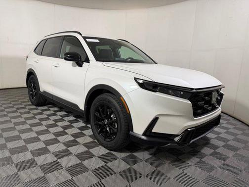 Platinum White Pearl 2026 Honda CR-V Hybrid Sport-L FWD