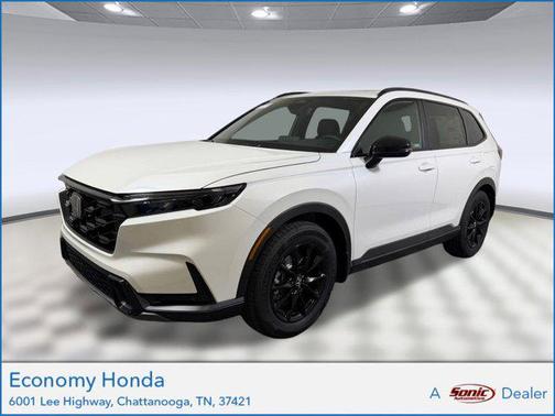 Platinum White Pearl 2026 Honda CR-V Hybrid Sport-L FWD
