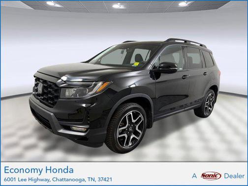 Crystal Black Pearl 2022 Honda Passport AWD Elite