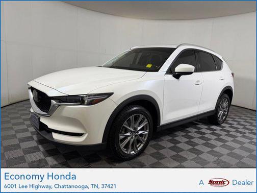 Snowflake White Pearl Mica 2021 Mazda CX-5 Grand Touring Reserve