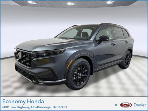 Meteorite Gray Metallic 2026 Honda CR-V Hybrid Sport FWD