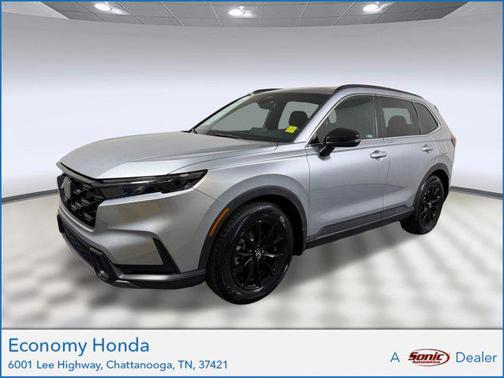 Lunar Silver Metallic 2023 Honda CR-V Hybrid Sport FWD