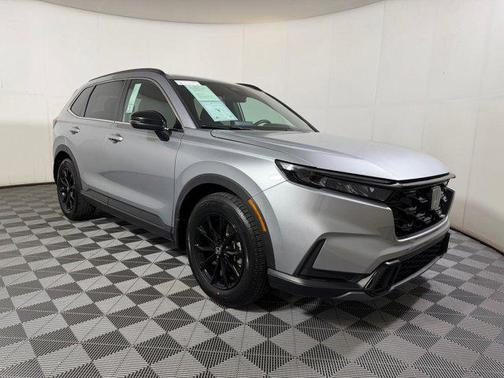 Lunar Silver Metallic 2023 Honda CR-V Hybrid Sport FWD