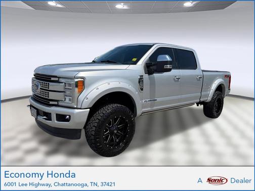 Ingot Silver Metallic 2018 Ford F-250 Platinum