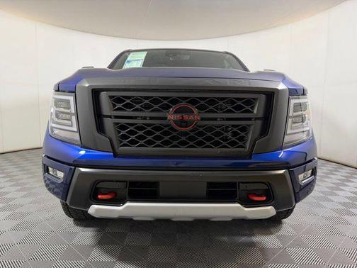 Deep Blue Pearl 2024 Nissan Titan PRO-4X