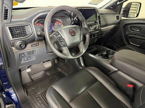 Deep Blue Pearl 2024 Nissan Titan PRO-4X
