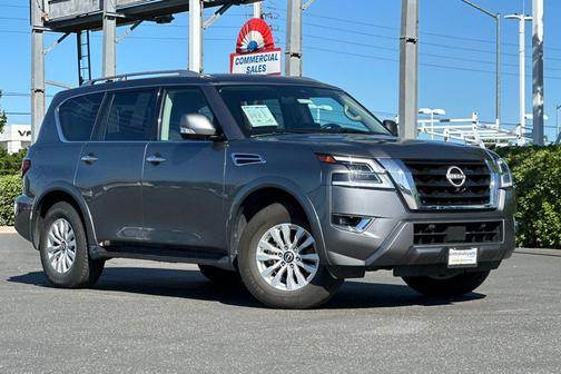 Gun Metallic 2024 Nissan Armada SV 4WD