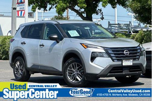 Brilliant Silver Metallic 2024 Nissan Rogue S