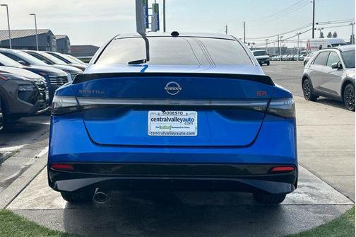 Bluestone Pearl/Super Black 2026 Nissan Sentra SR