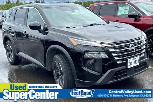 Black 2024 Nissan Rogue SV