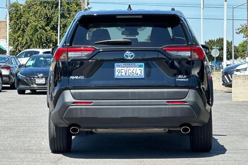 Midnight Black Metallic 2023 Toyota RAV4 Hybrid XLE