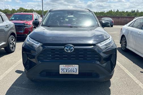 Midnight Black Metallic 2023 Toyota RAV4 Hybrid XLE