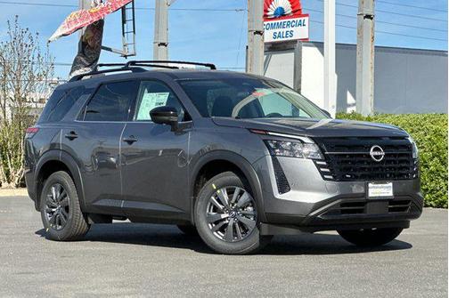 Gun Metallic 2026 Nissan Pathfinder SV