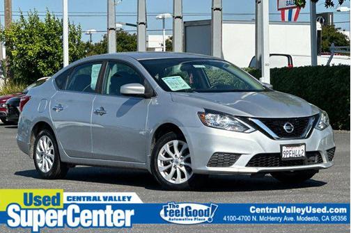 Brilliant Silver Metallic 2019 Nissan Sentra SV