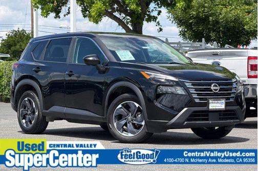 Super Black 2024 Nissan Rogue SV