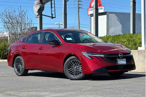 Scarlet Ember Tintcoat 2026 Nissan Sentra SV