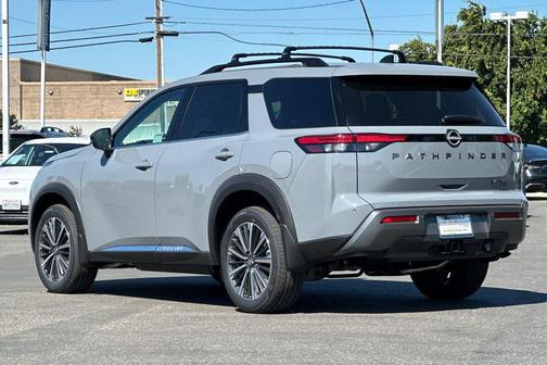Boulder Gray Pearl 2026 Nissan Pathfinder Platinum