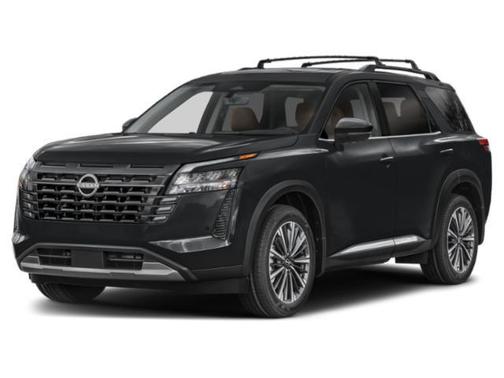 Boulder Gray Pearl 2026 Nissan Pathfinder Platinum