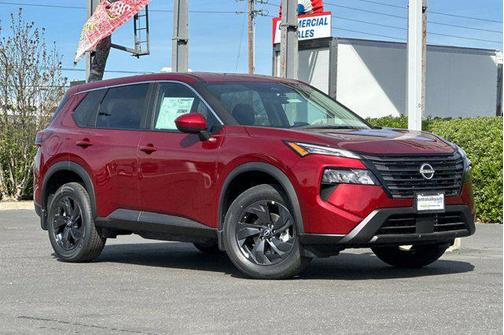 Scarlet Ember Tintcoat 2026 Nissan Rogue SV