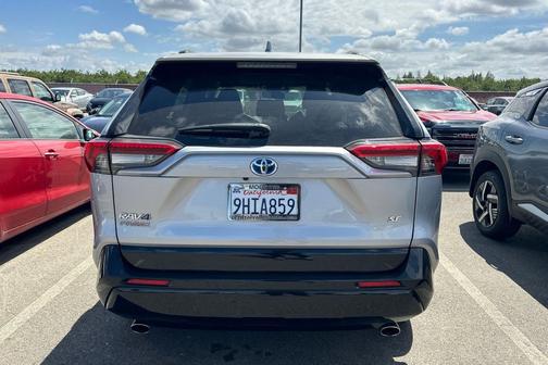 Silver Sky Metallic 2022 Toyota RAV4 Prime SE