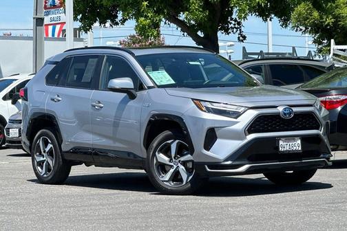 Silver Sky Metallic 2022 Toyota RAV4 Prime SE