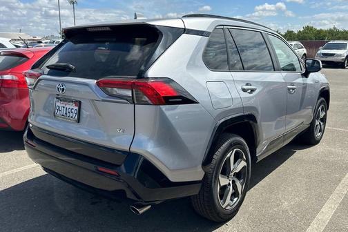 Silver Sky Metallic 2022 Toyota RAV4 Prime SE