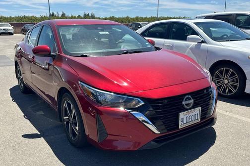 Scarlet Ember Tintcoat 2024 Nissan Sentra SV