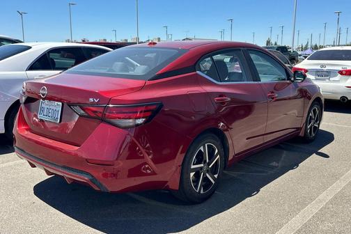 Scarlet Ember Tintcoat 2024 Nissan Sentra SV