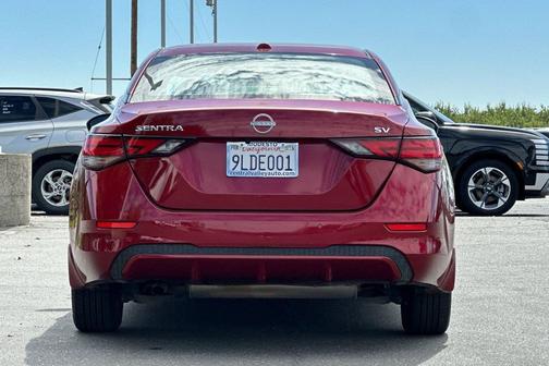 Scarlet Ember Tintcoat 2024 Nissan Sentra SV