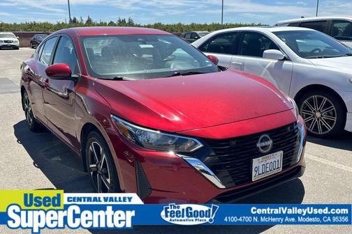 Scarlet Ember Tintcoat 2024 Nissan Sentra SV