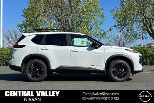 Everest White Pearl Tricoat 2026 Nissan Rogue Rock Creek
